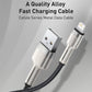 BASEUS 1M USB to Lightning Charging Cable (2.4A) | Cafule Metal Series Apple iPhone Fast Charger Cable