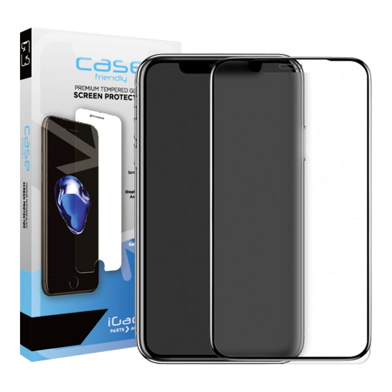 iPhone X/XS 3D Full Coverage Glass Screen Protector | Anti-Glare - Black Border