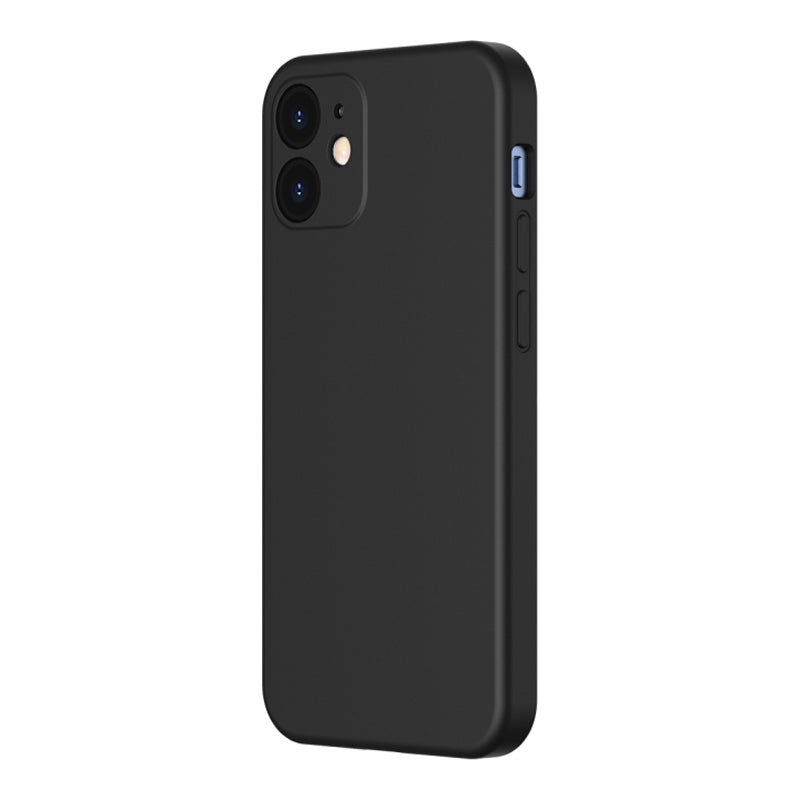 iPhone 12 Mini Basesus Original LSR (Liquid Silicon Rubber) Case - Black