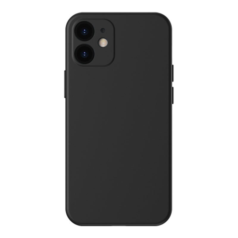 iPhone 12 Mini Basesus Original LSR (Liquid Silicon Rubber) Case - Black