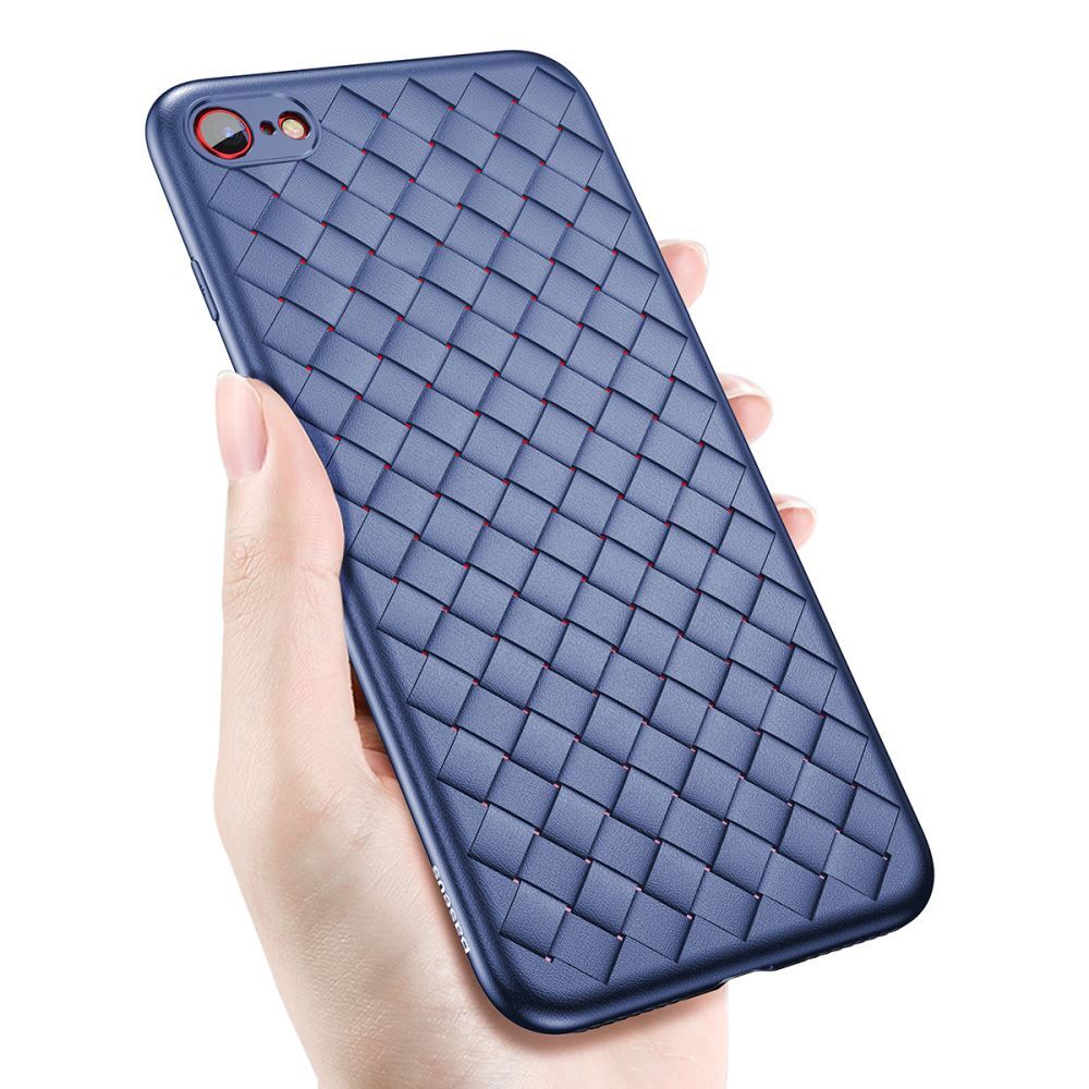 Baseus iPhone 6/iPhone 6s Plus Case | Knitted Weaving - Dark Blue