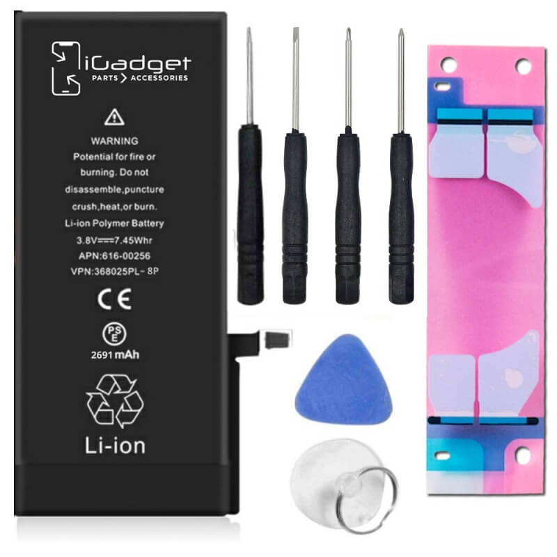 APPLE Original iPhone 8 Plus Battery With Tool Kit Replacement Battery 2691  mAh