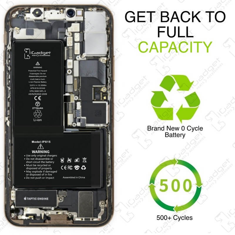 Batería iPhone XS Compatible Con A1920 A2097 Premium